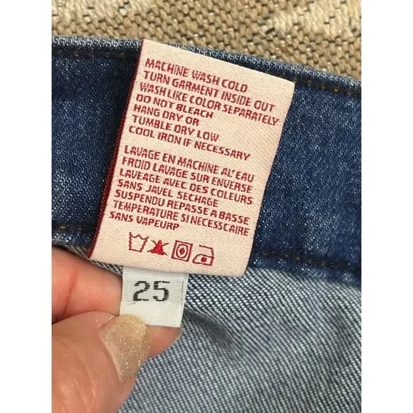 Revice Rollergirl Flares / Blue Clue Wash, size 25, MSRP $120 - Picture 13 of 16